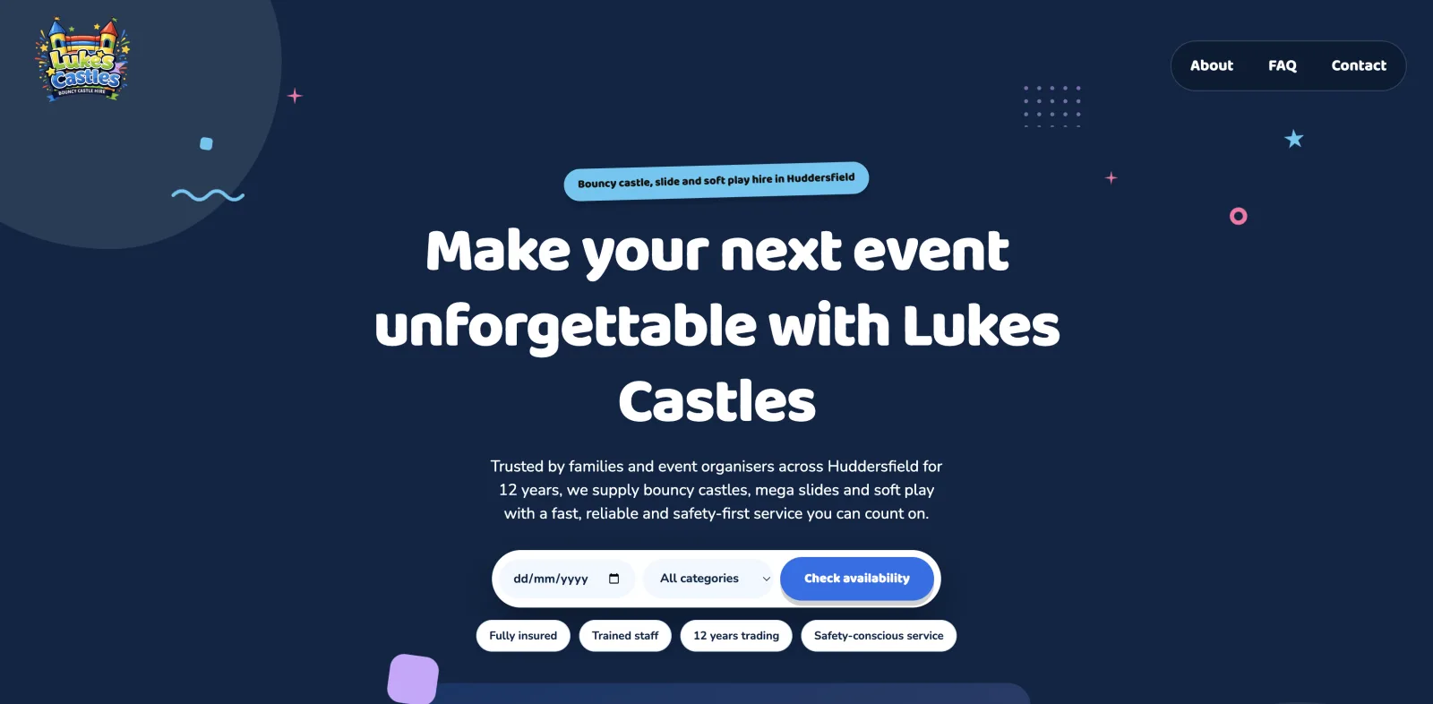 The Wovenli page builder editing a homepage from blocks such as hero, rich text and image
